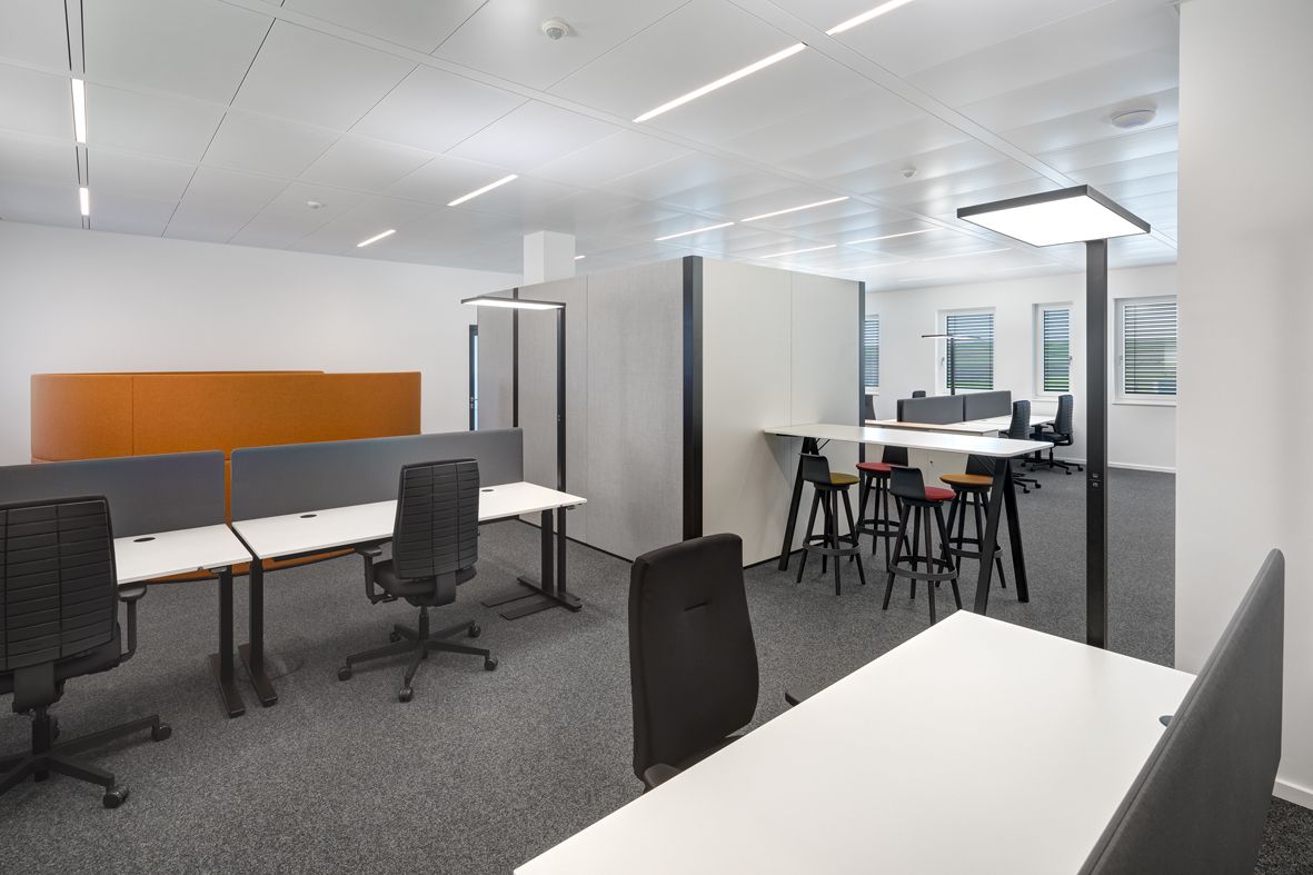 Einblick Bürofläche 5